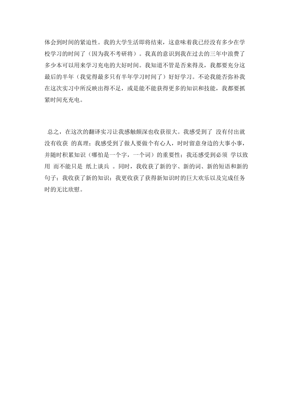 2025翻译实习报告总结_第3页