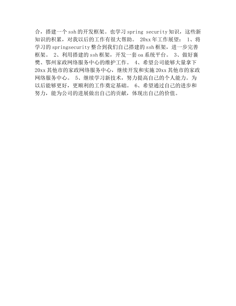 2025软件开发年终工作总结_第2页
