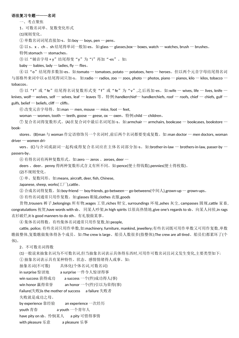 2025高考英语复习专题_第1页