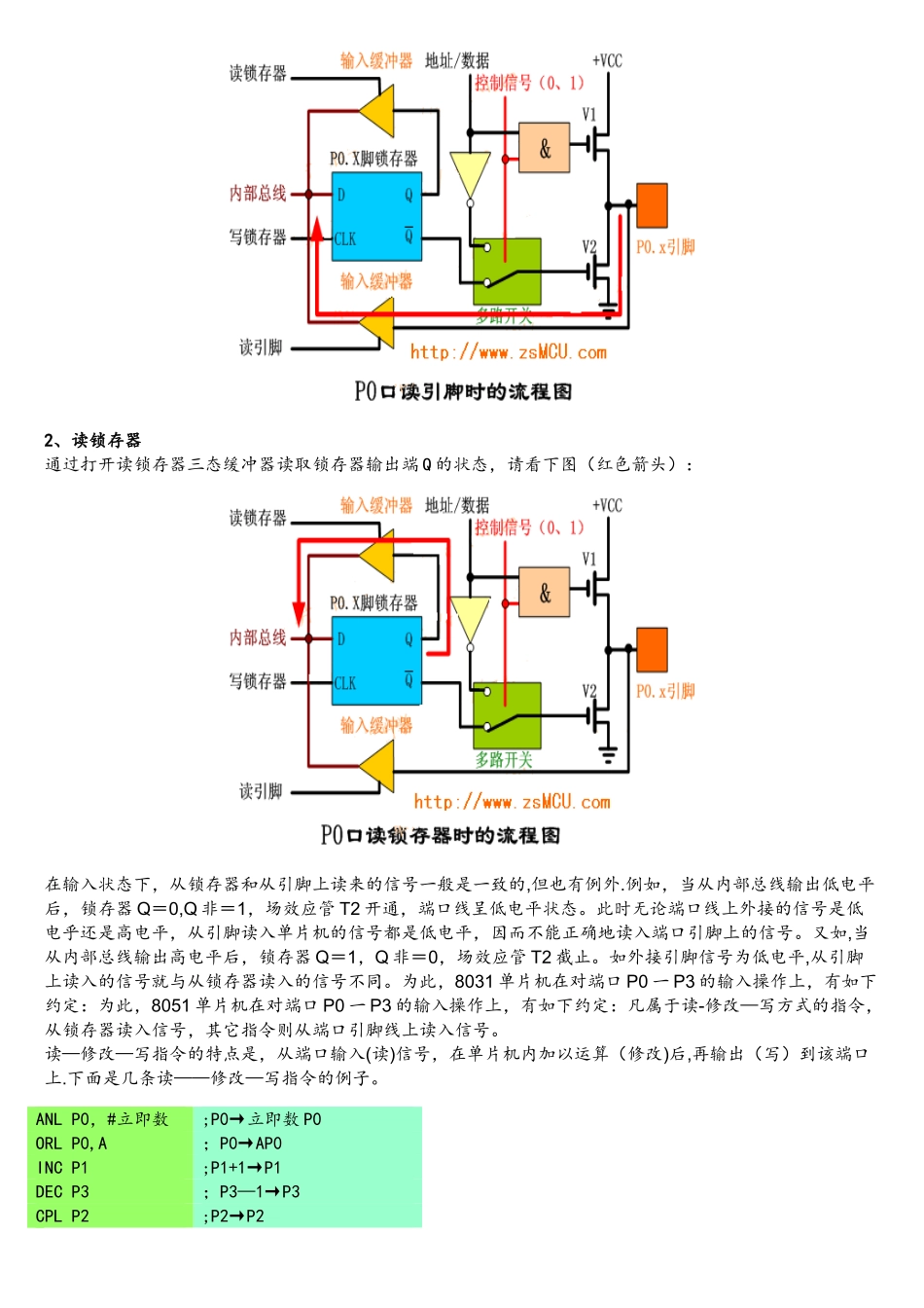 51单片机读引脚及读锁存器_第3页