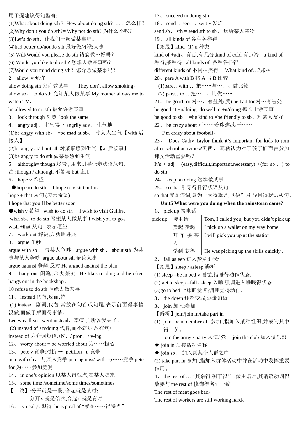 8下英语知识点总结_第3页