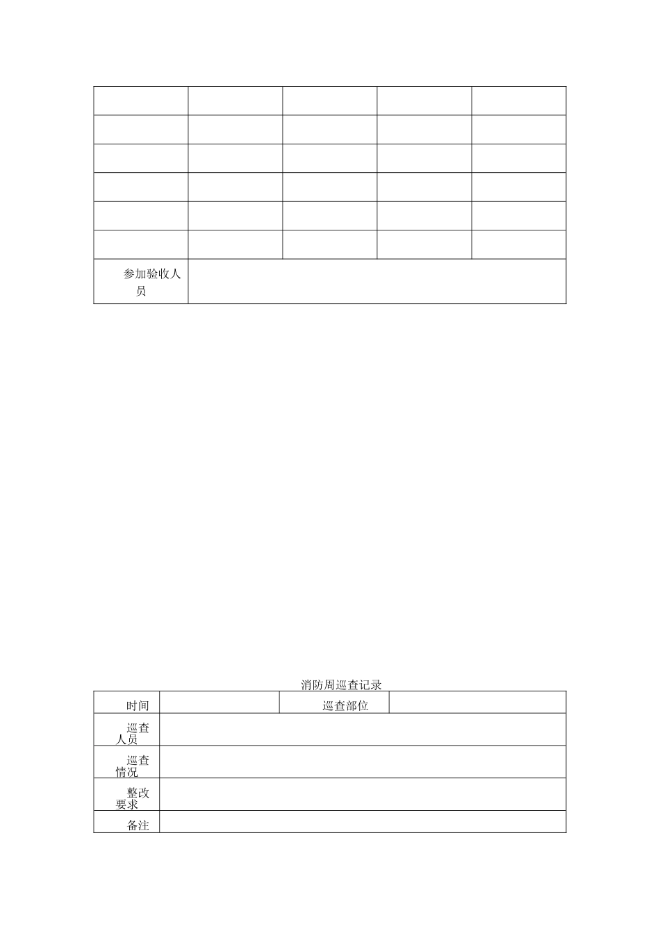 9.5.4施工现场消防设施检查验收表_第3页