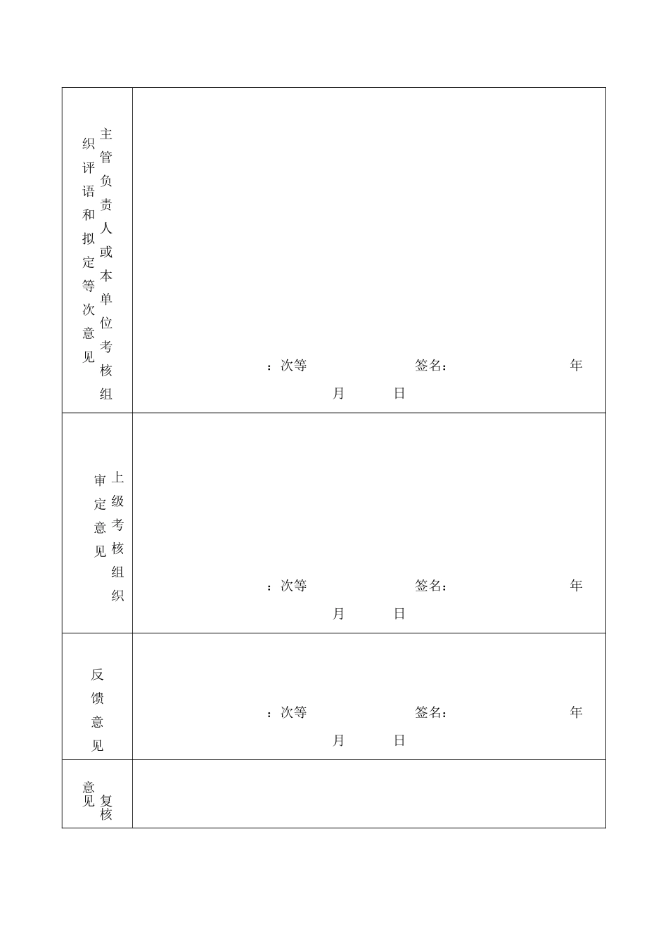 94年-公务员年度考核登记表_第2页