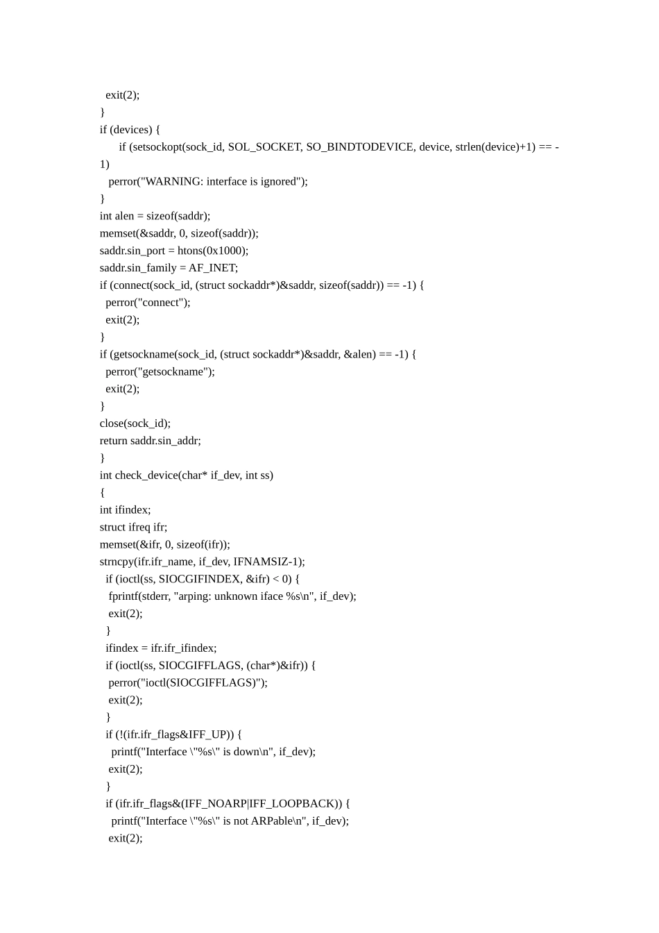 ARP协议的c语言实现源代码_第2页
