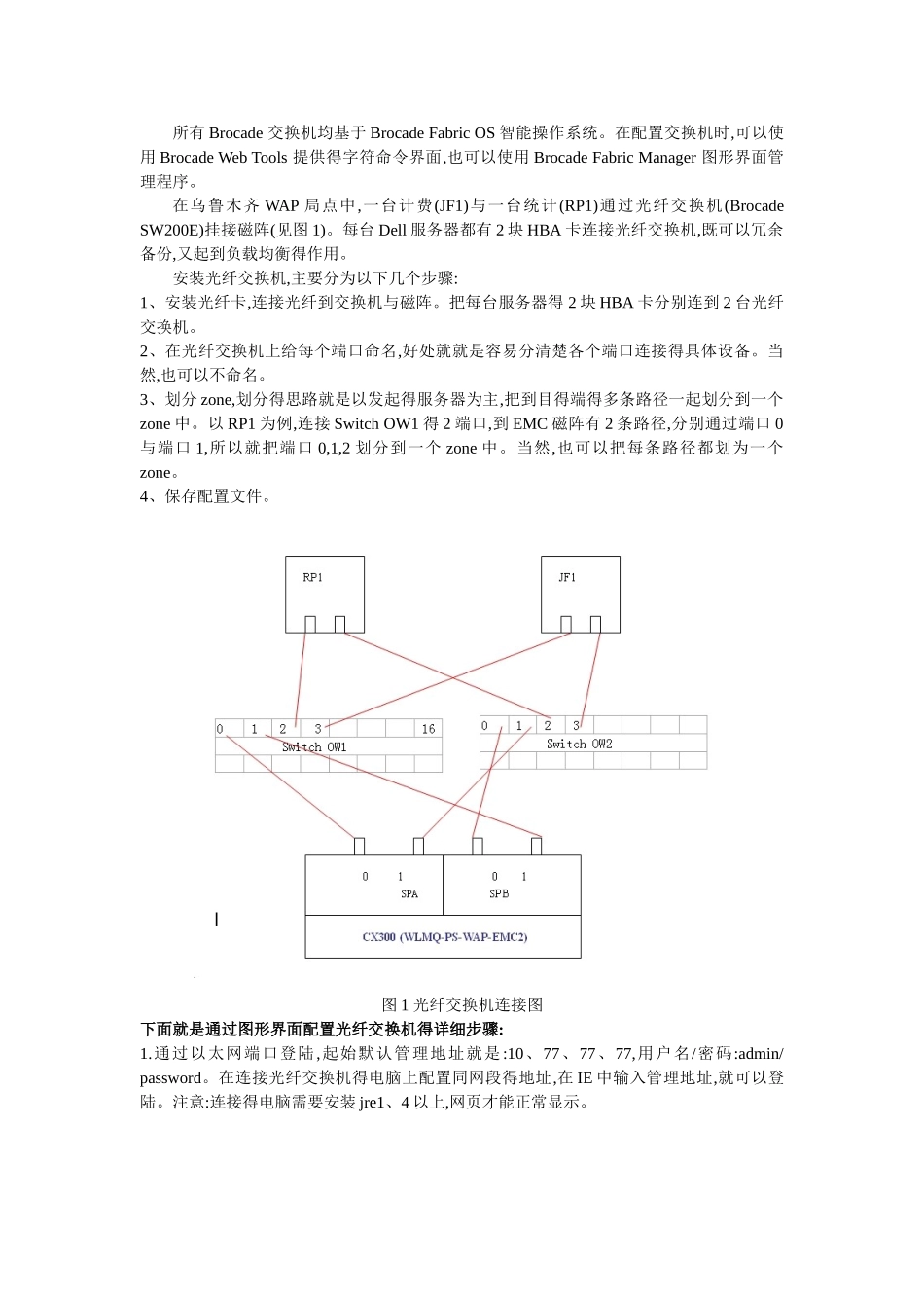brocade博科光纤交换机的配置手册_第2页