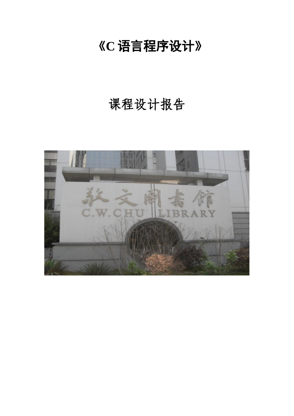 C语言专业课程设计字符串处理_第2页