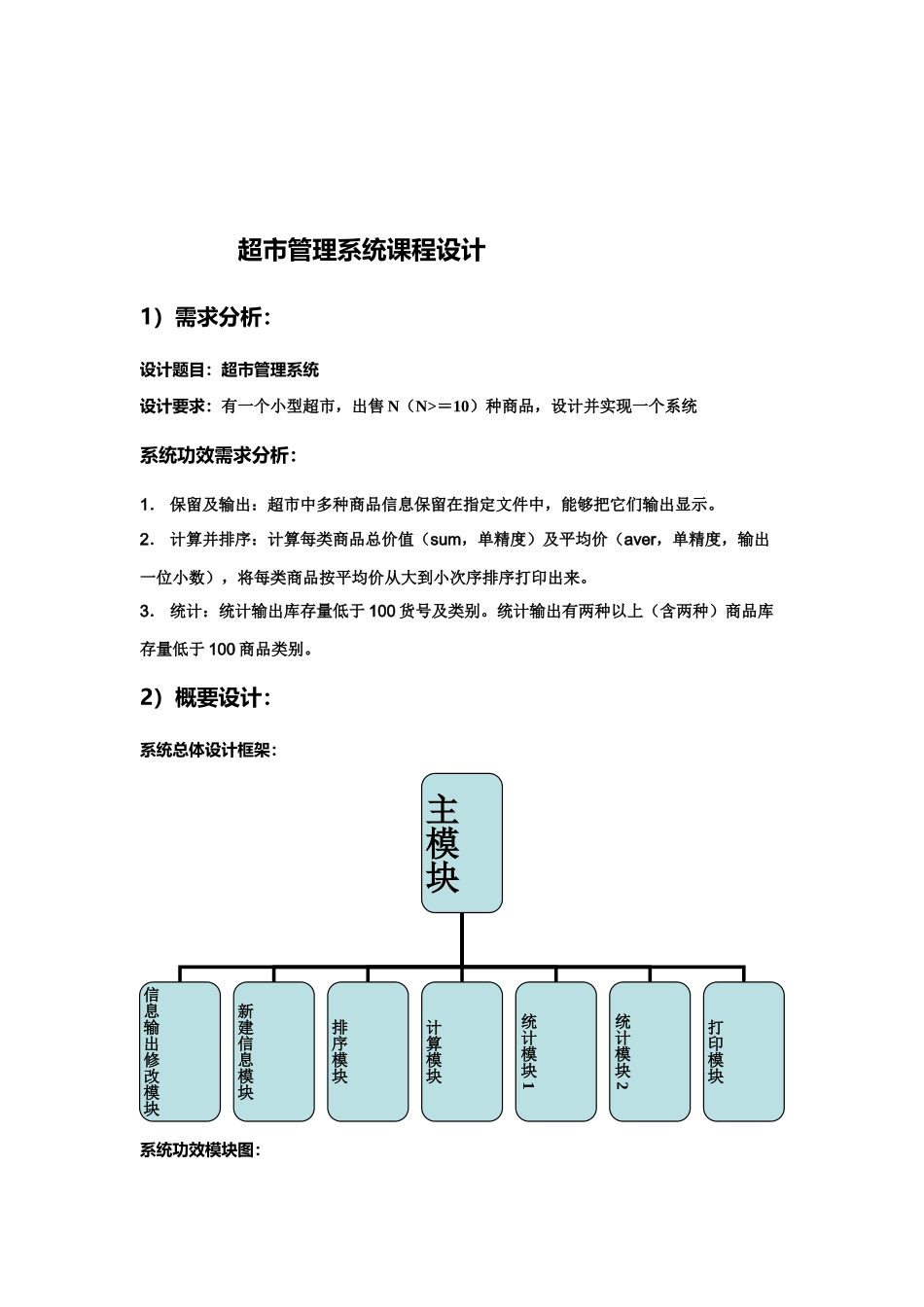 C语言程序设计超市标准管理系统_第2页