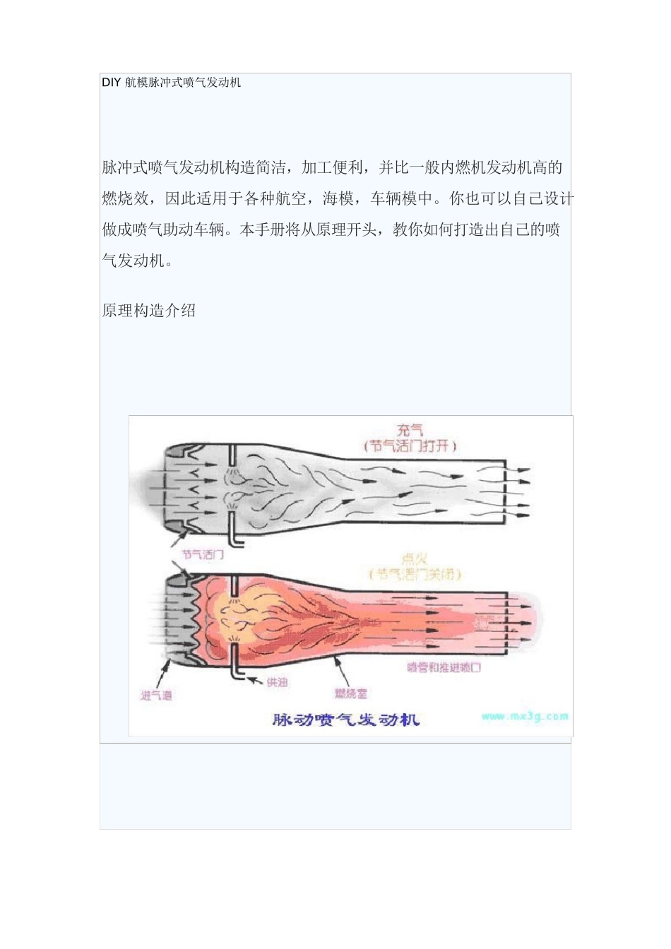 DIY航模脉冲式喷气发动机_第1页