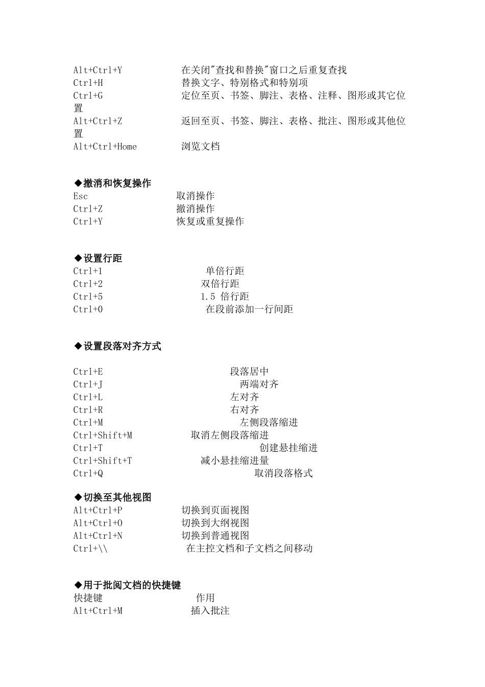 EXCEL快捷键大全和EXCEL-常用技巧整理_第3页