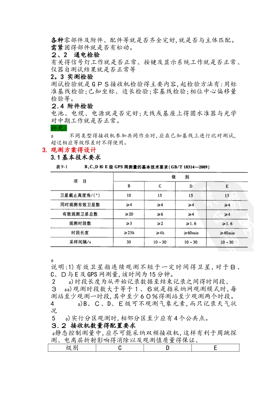 GPS静态控制测量外业操作指南_第2页