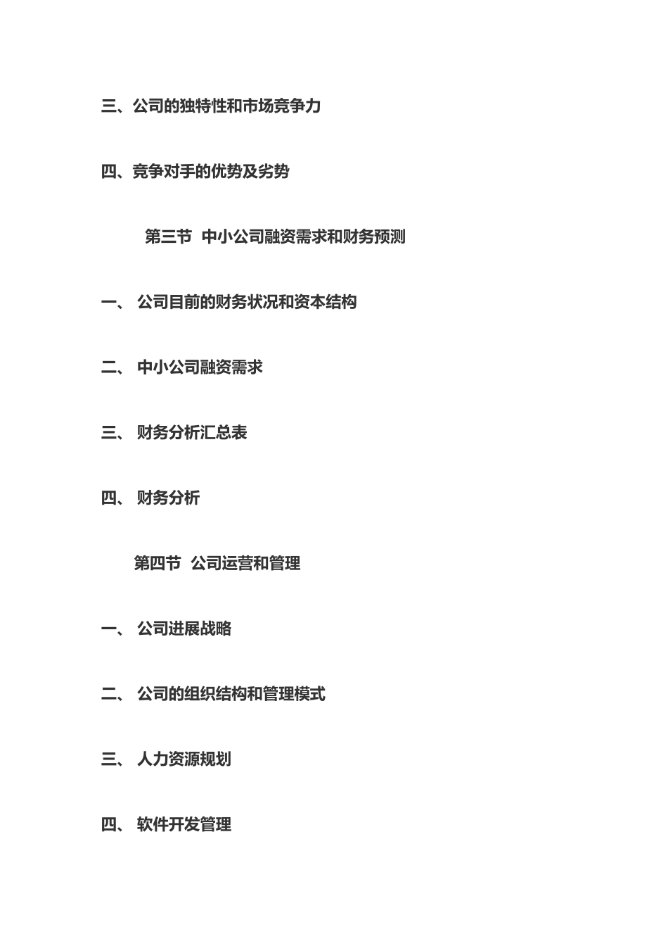 IT公司商业计划书_第3页