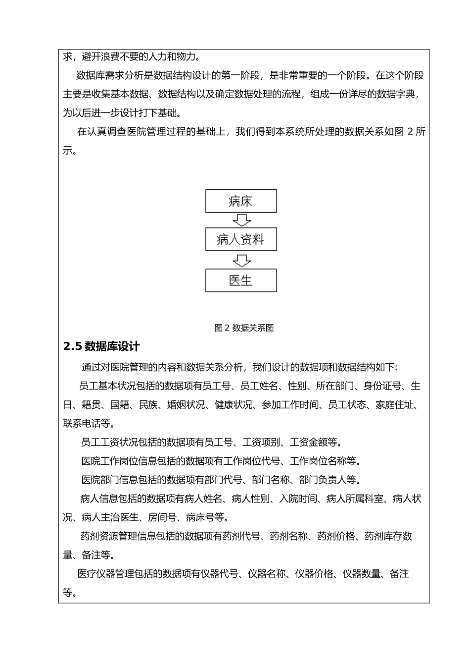 JAVA-医院管理系统课程设计_第3页