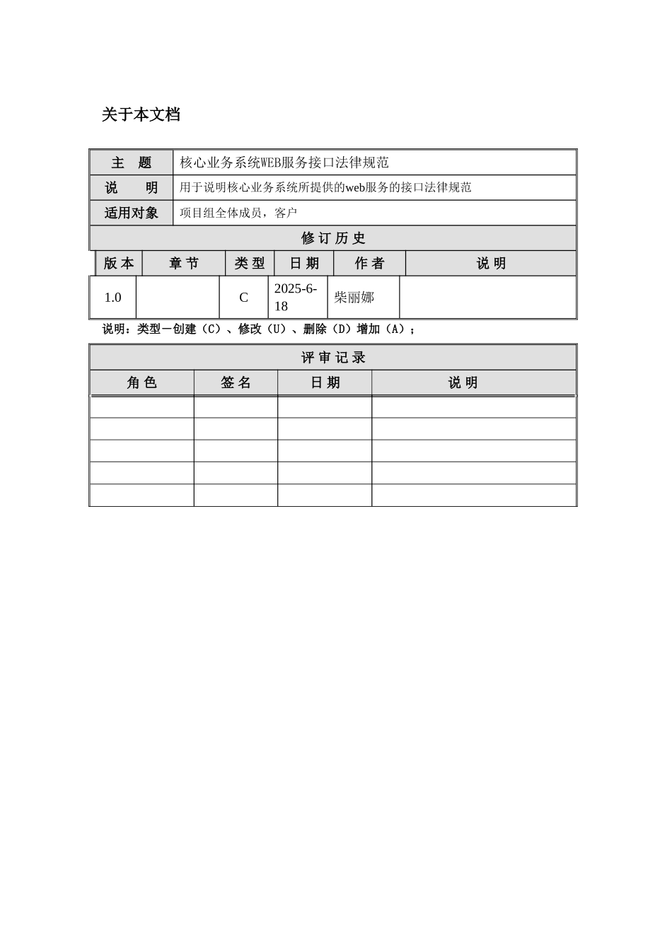 Lis6-0核心业务系统WEB服务接口规范-v5.1_第2页