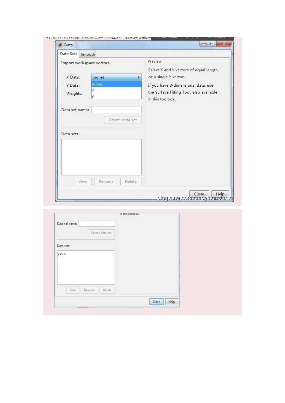 Matlab曲线拟合工具箱CFTOOL实例解析_第2页