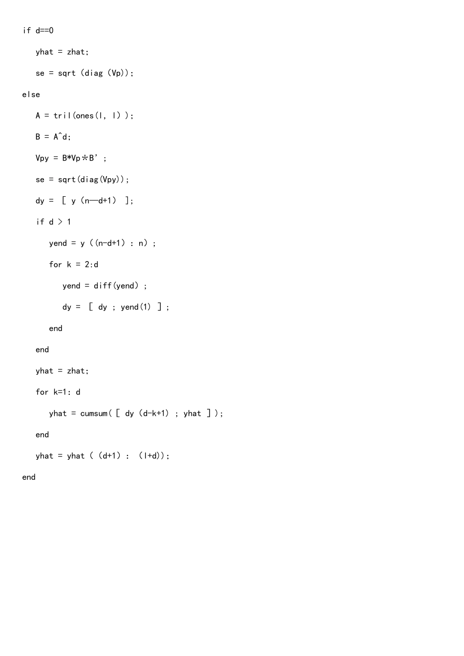 MATLAB的ARMA时间序列代码_第2页