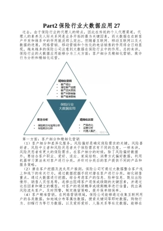 Part2保险行业大数据应用27