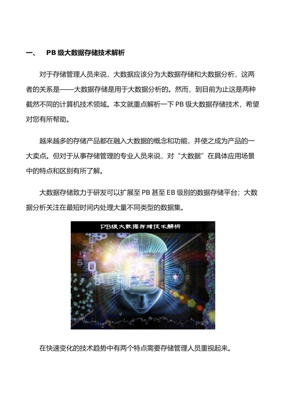 PB级大数据存储技术与分析技术解析_第2页