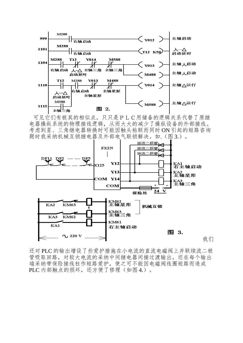PLC在08000克劳斯卧镗中的应用_第3页