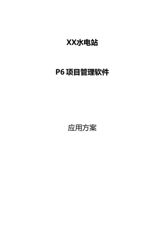 PPPM软件应用专项方案