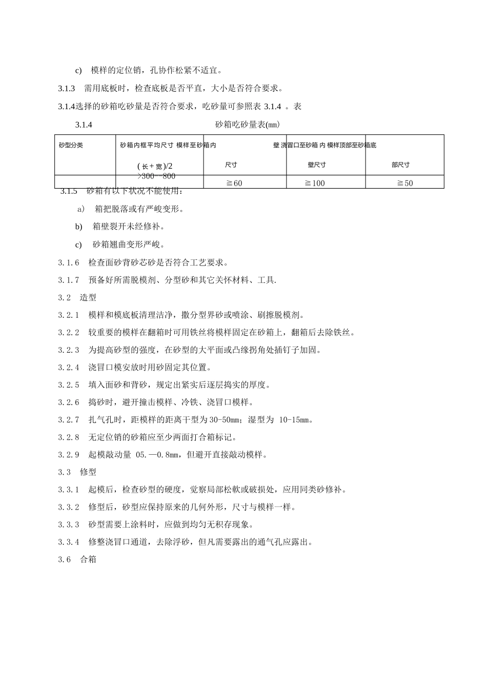 QT7002机体支架铸造作业指导书_第3页