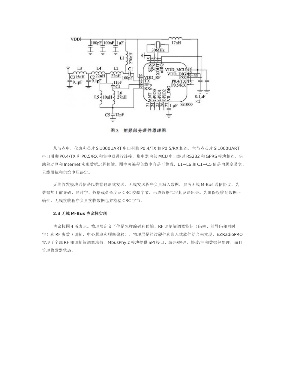 Si的无线MBus通信专业系统设计_第3页