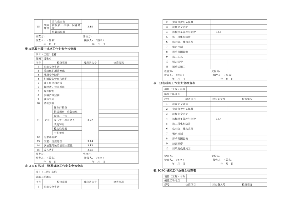 TB表格铁路路基工程施工安全技术规程_第3页