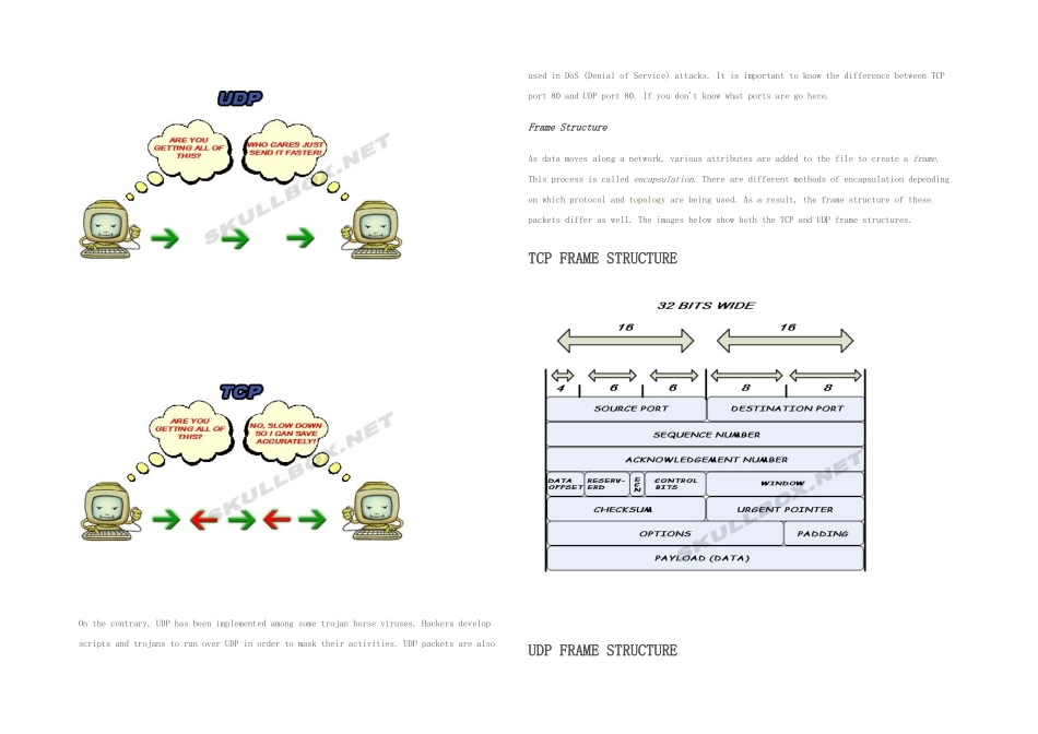 TCPIP协议与UDPIP协议的区别_第3页
