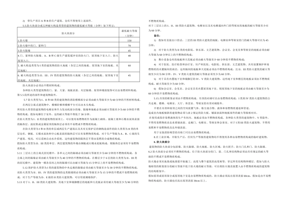 TCVN越南建筑防火规范中文_第3页