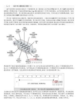 UART串口通信设计实例