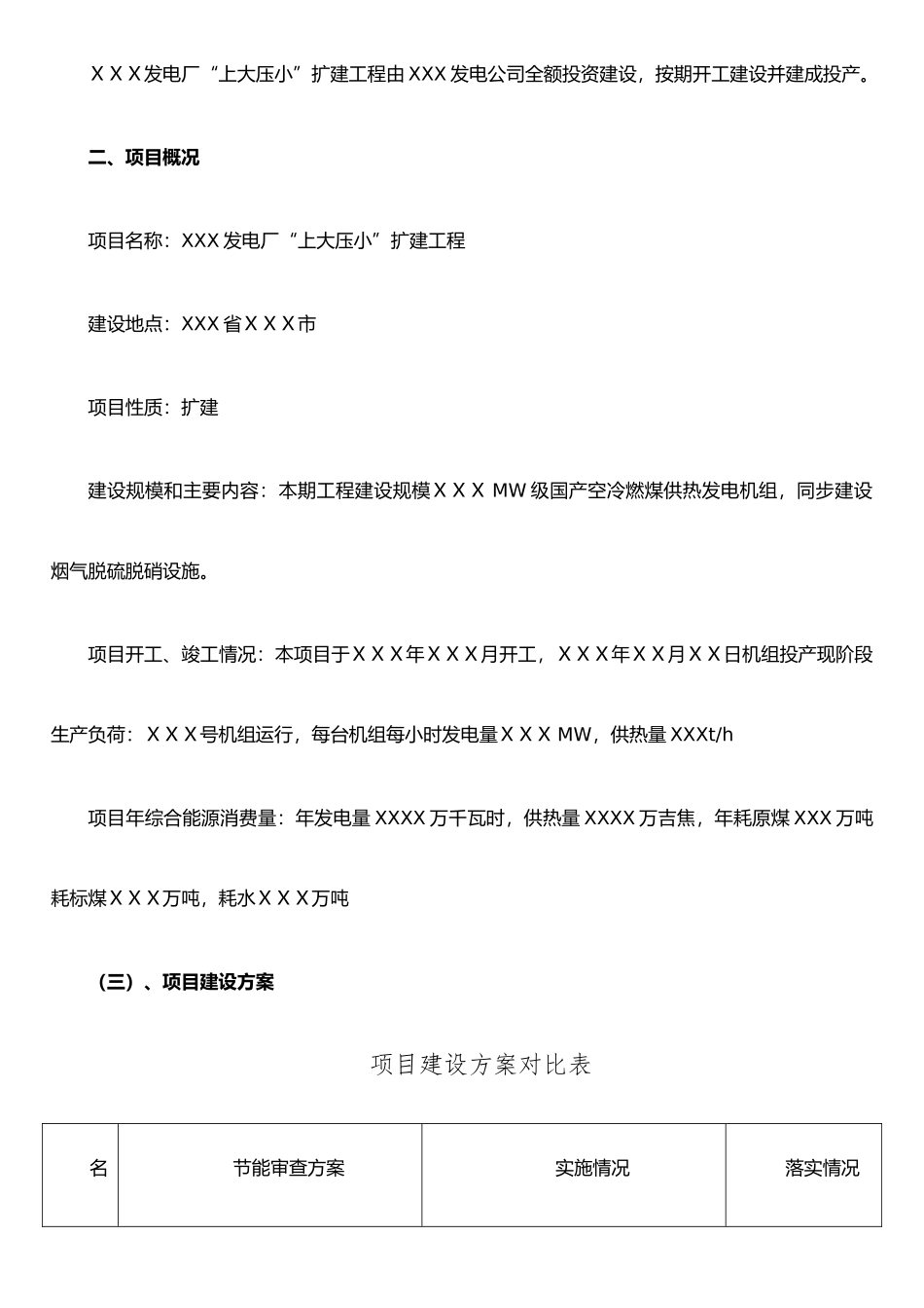 xx电厂节能自查报告_第3页