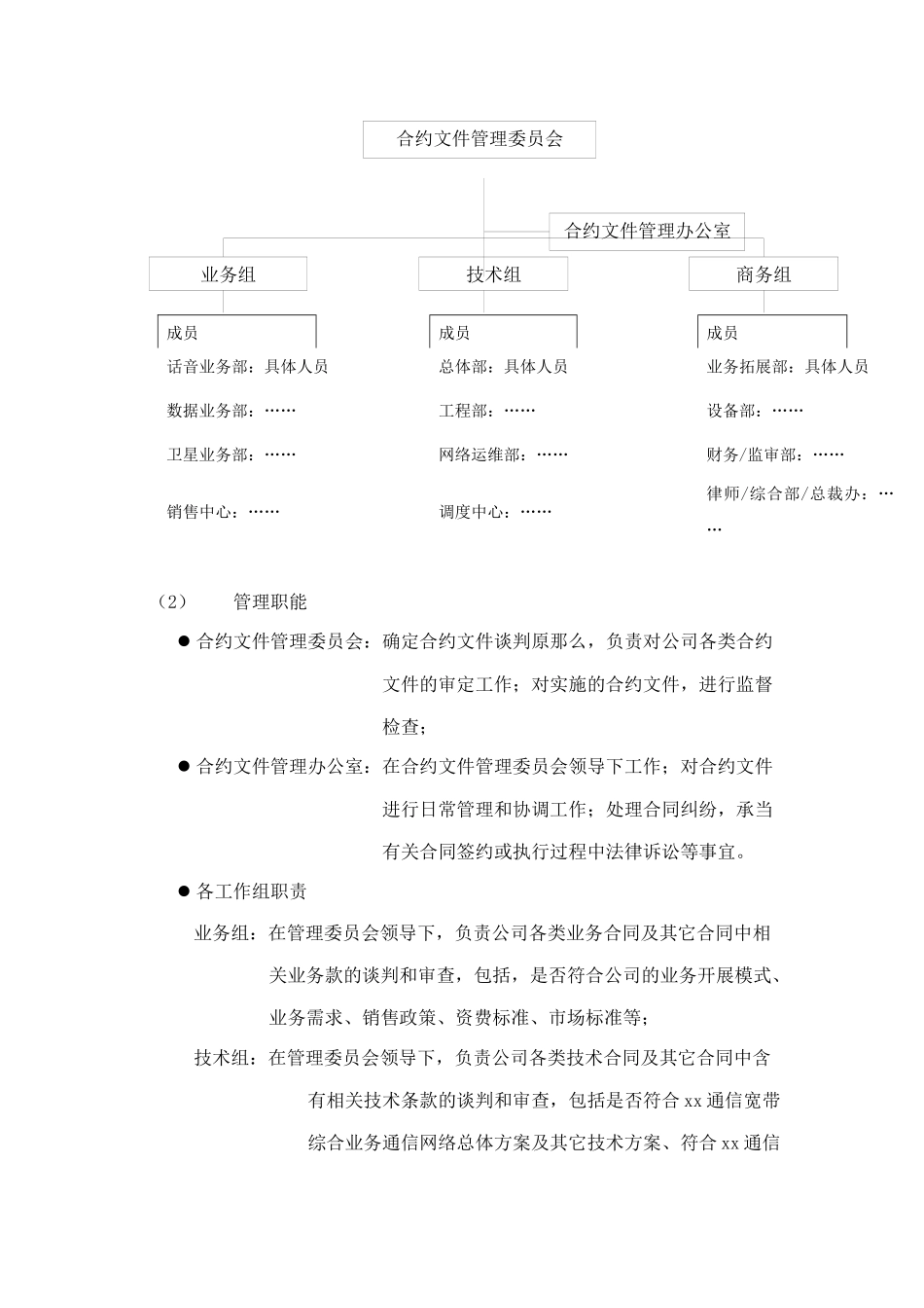 XX通信公司合同管理办法_第3页