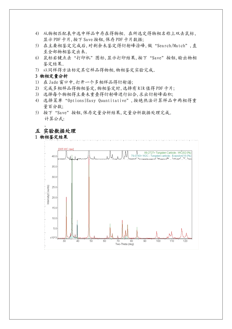 X射线衍射实验报告_第2页