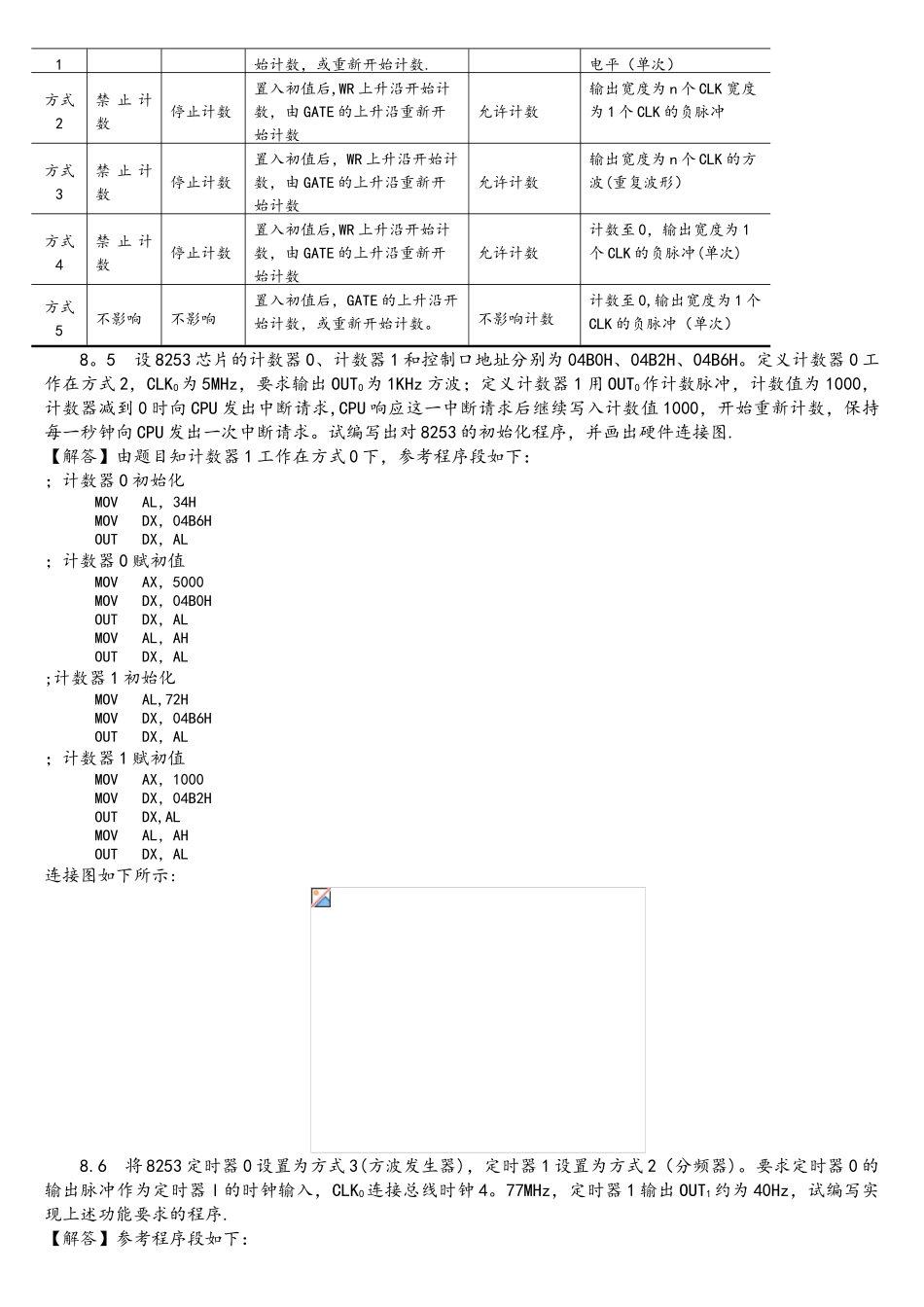 《微机原理与接口技术》习题解答8_第2页
