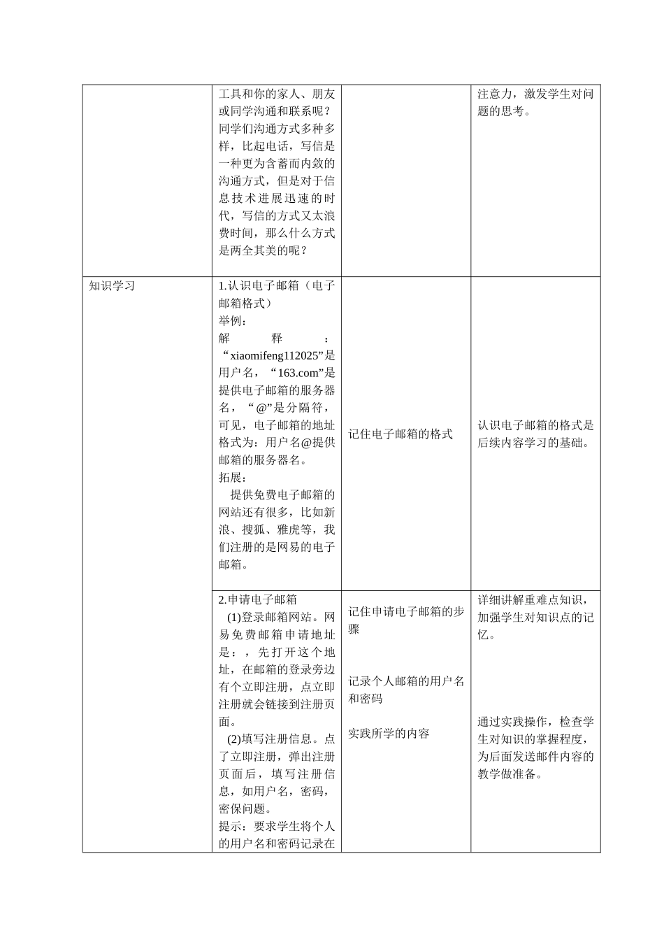 《收发电子邮件》教学设计_第2页