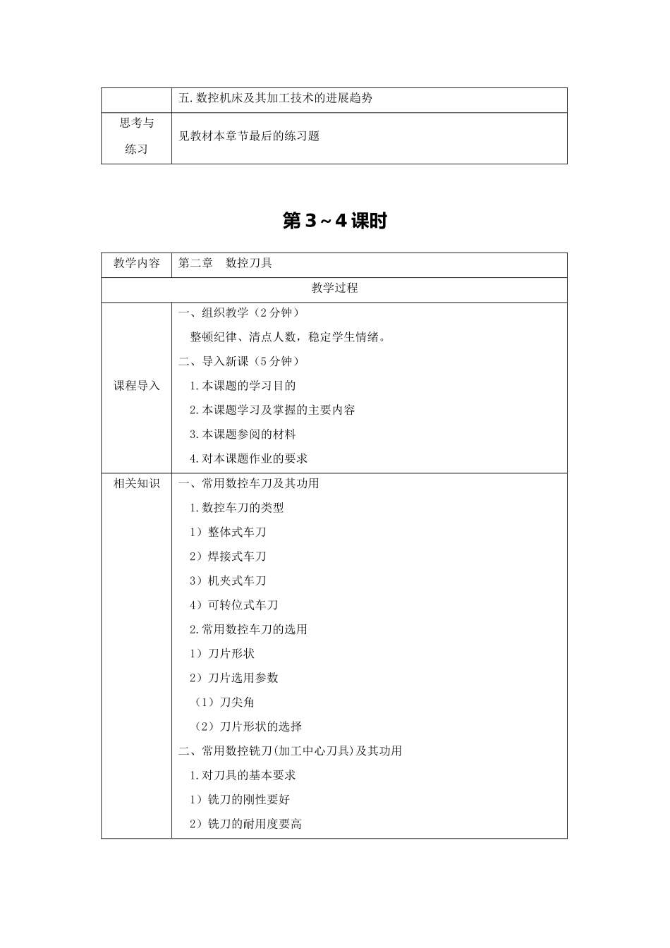 《数控加工工艺与编程技术基础》整版授课电子教案-整本书电子讲义-教学讲义_第3页