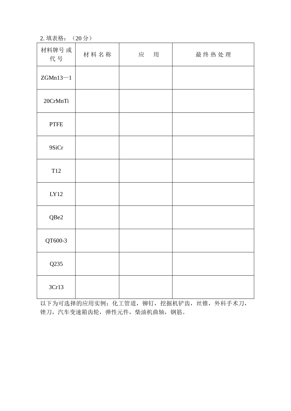 《机械制造基础》阶段测试一_第3页
