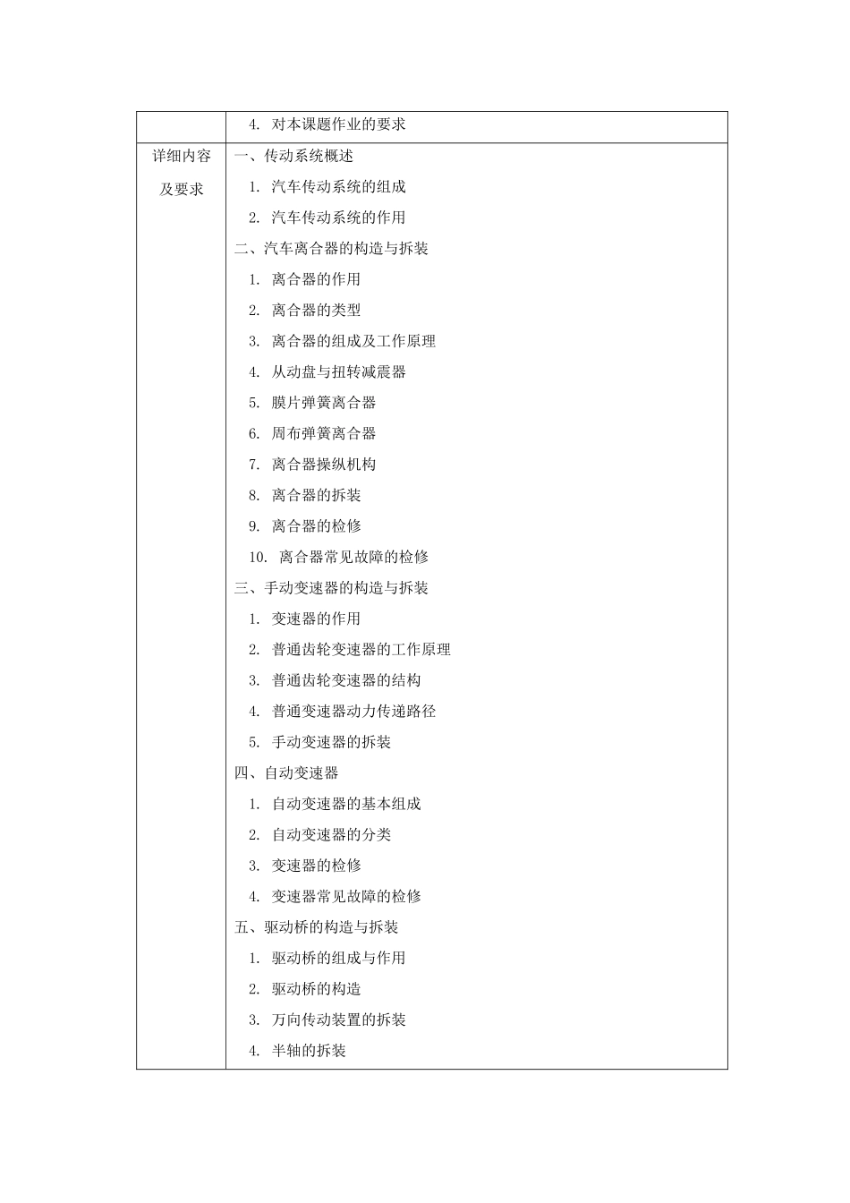 《汽车底盘构造与拆装》教案电子教案完整版授课教案整本书教案电子讲义_第3页