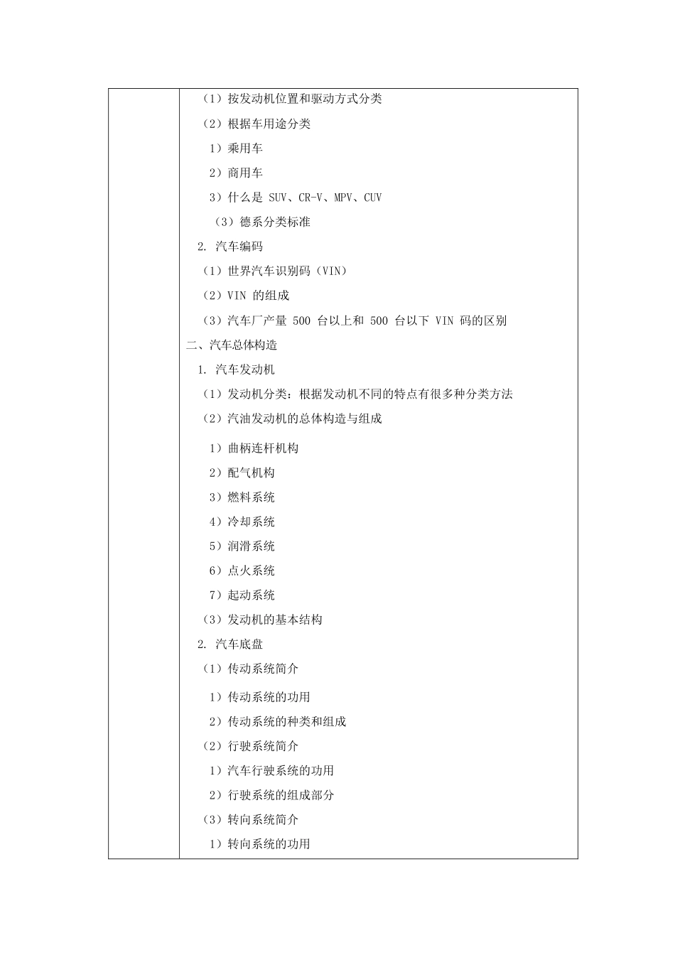 《汽车文化》全套教案-完整版授课电子教案-整本书电子讲义-教学讲义_第3页