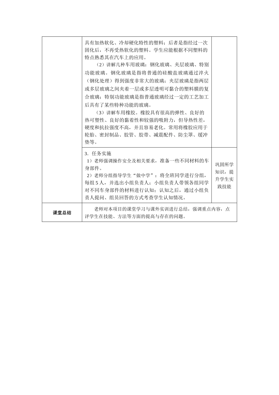《汽车车身修复技术》教案_第3页