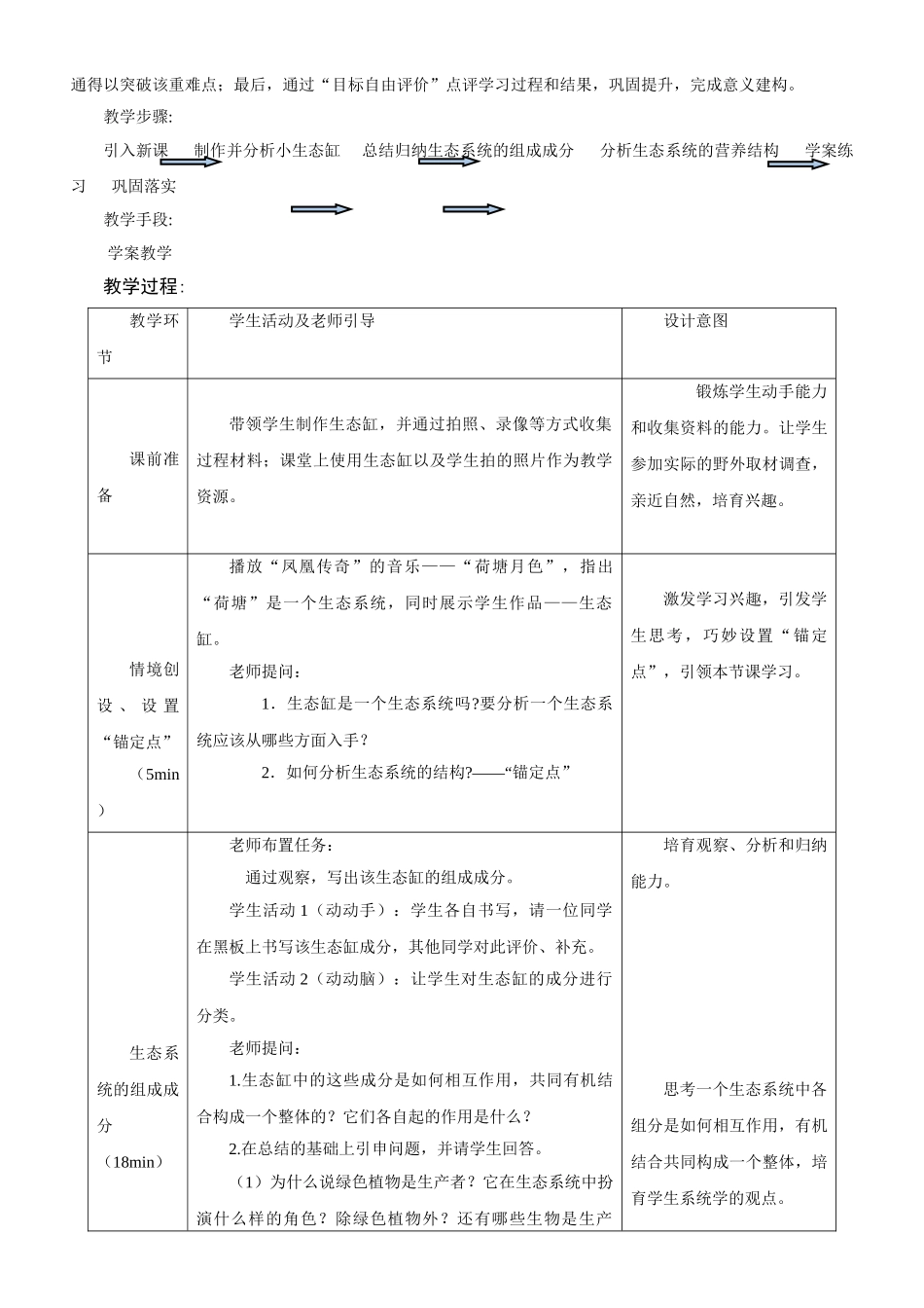 《生态系统的结构》教案_第2页
