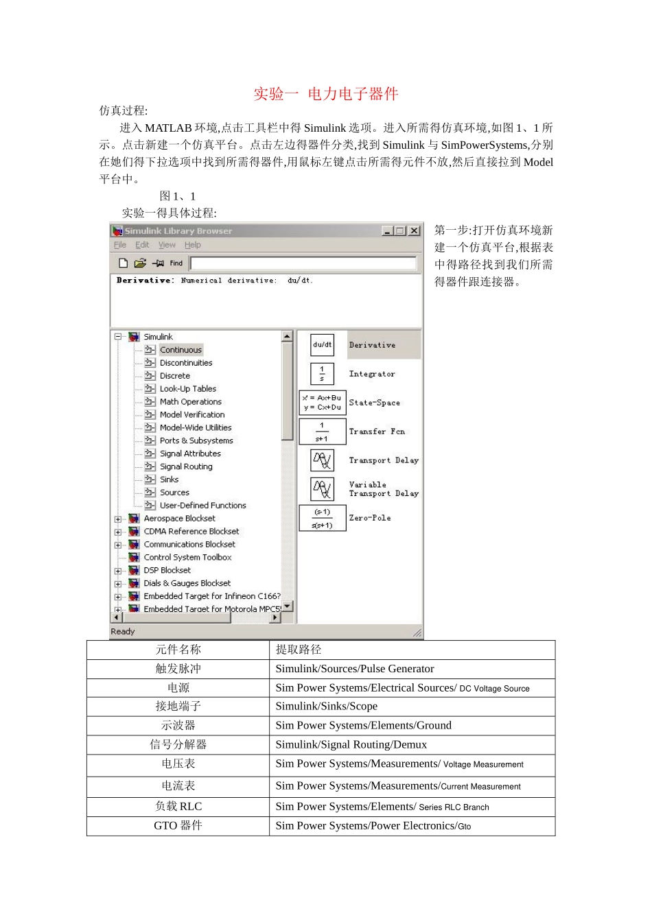 《电力电子技术仿真实验》指导书_第2页