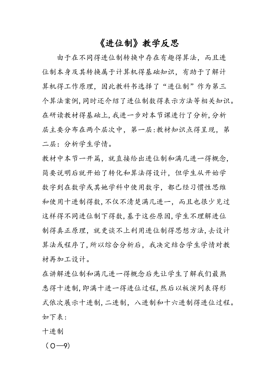 《进位制》教学反思_第1页