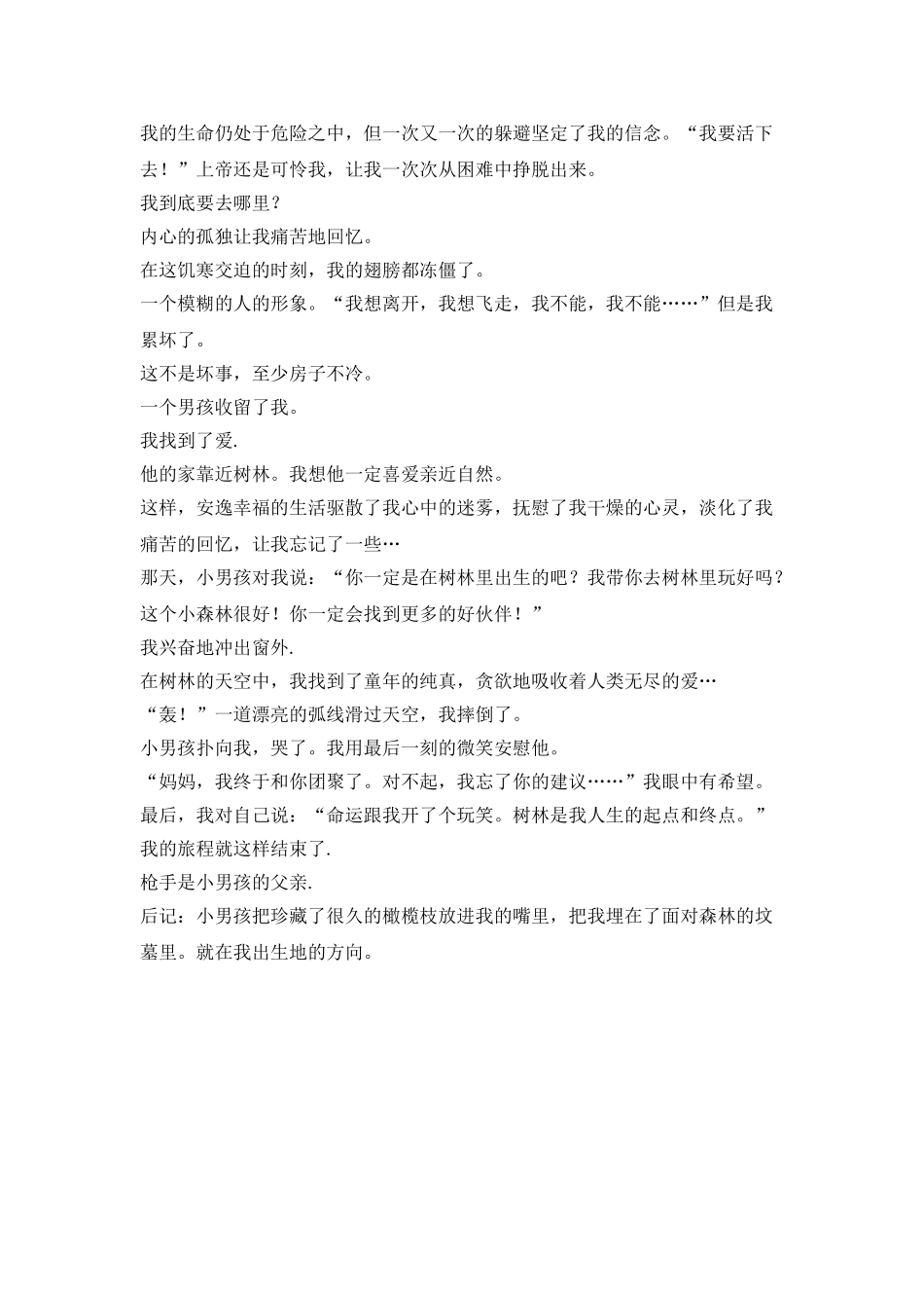 一只鸽子的旅程_第2页