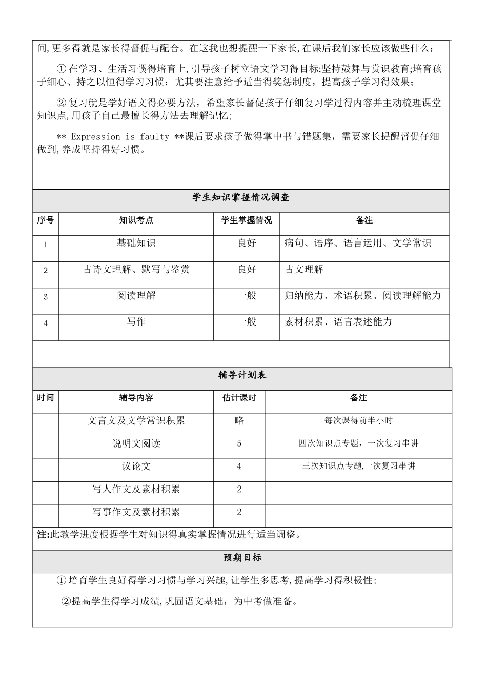 一对一个性化辅导方案_第3页