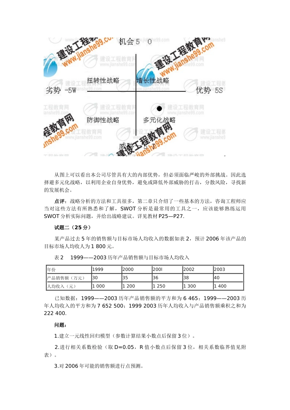 《现代咨询方法与实务》试题及点评答案_第3页