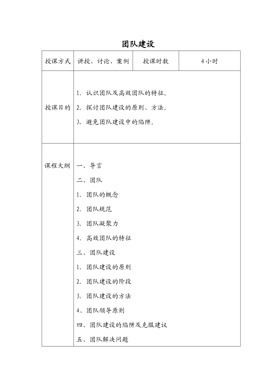 《新团队建设》讲师手册_第1页
