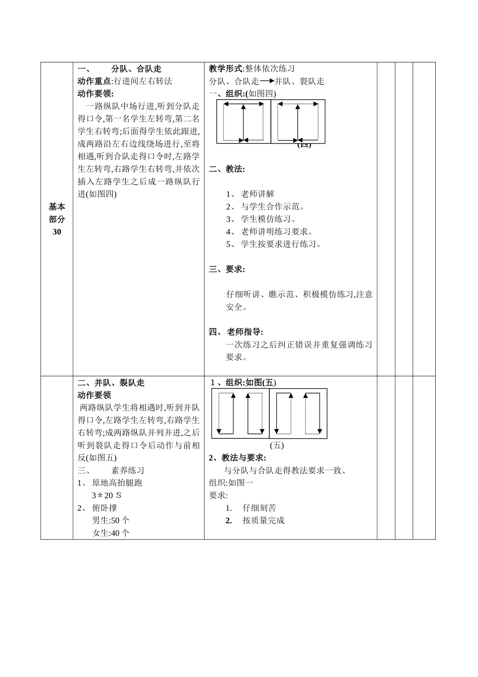 七年级体育与健康教案全册_第3页