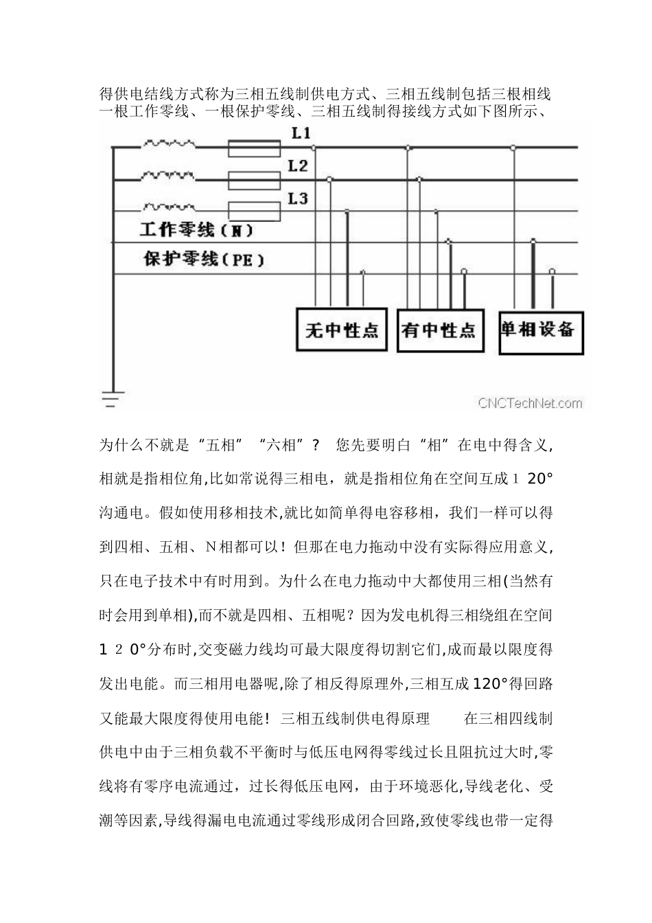 三相五线制工地电路布线详解_第2页