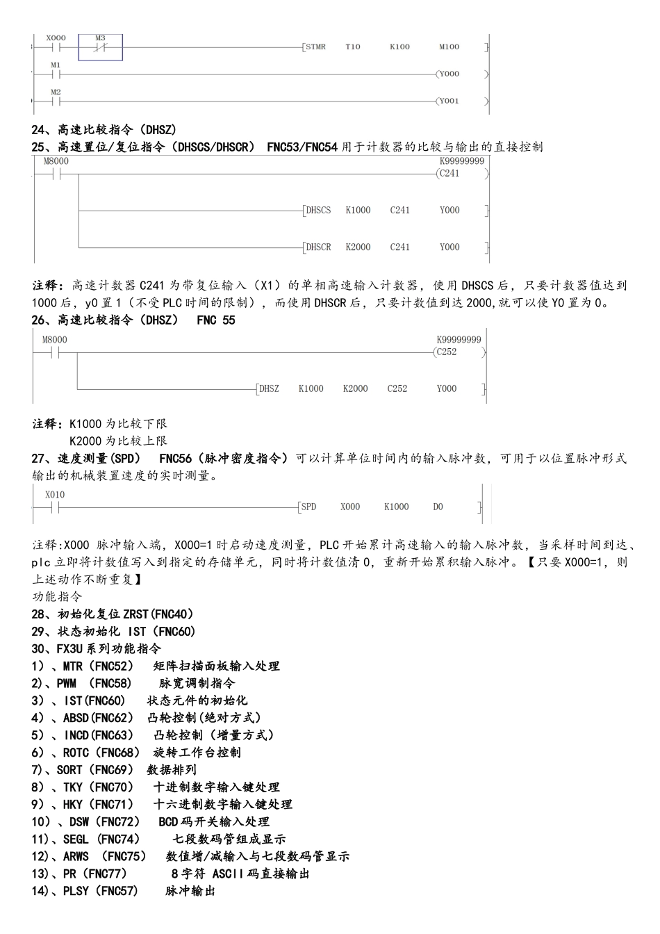 三菱FX系列plc指令详解_第2页