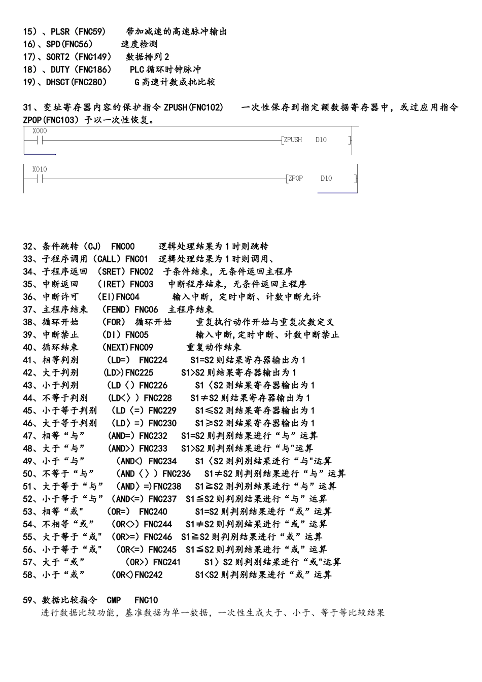 三菱FX系列plc指令详解_第3页